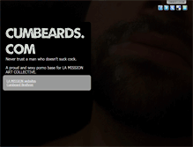 Tablet Screenshot of cumbeards.com